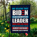 1O uu tien. Believe That Biden Flag-30x40 Garden Flag Mockup 5