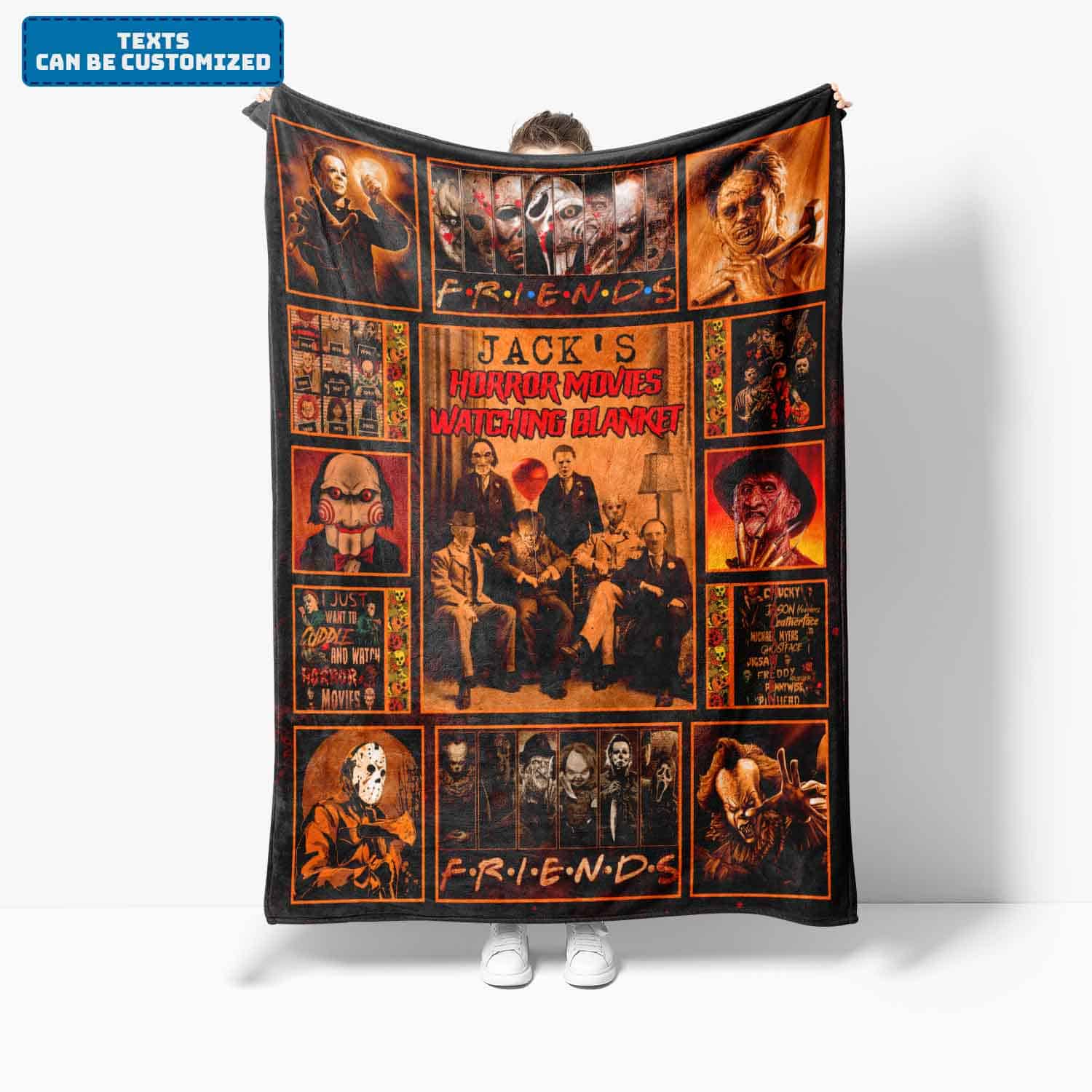 6KT. Horro Movies Watching Blanket Mockup 1