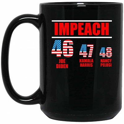 15 oz. Black Mug