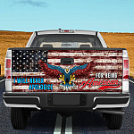 9VT. American I Will Never Apologize Tailgate Wrap Mockup 10