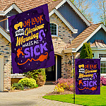 11H. Glorious Morning-flag Garden & House Mockup 3