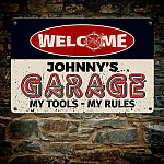 sample design Metal Sign Mockup 7