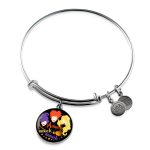 Hocus Pocus Amuck Amuck Amuck Sanderson Sisters Circle Pendant Necklace - Bangle - Halloween Witch Necklace