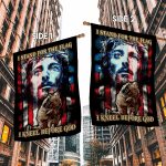 2HV. Kneel Before God (flag) 30X40R House Flag Mockup 2 Side-1