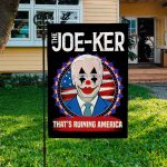 Buck Fiden The Joe-Ker Biden Clown That's Ruining America Decorative Flag - Impeach Biden Sucks Not My President Garden House Flag