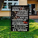 2VT. Veteran I Have Done Things flag Garden Flag Mockup 3