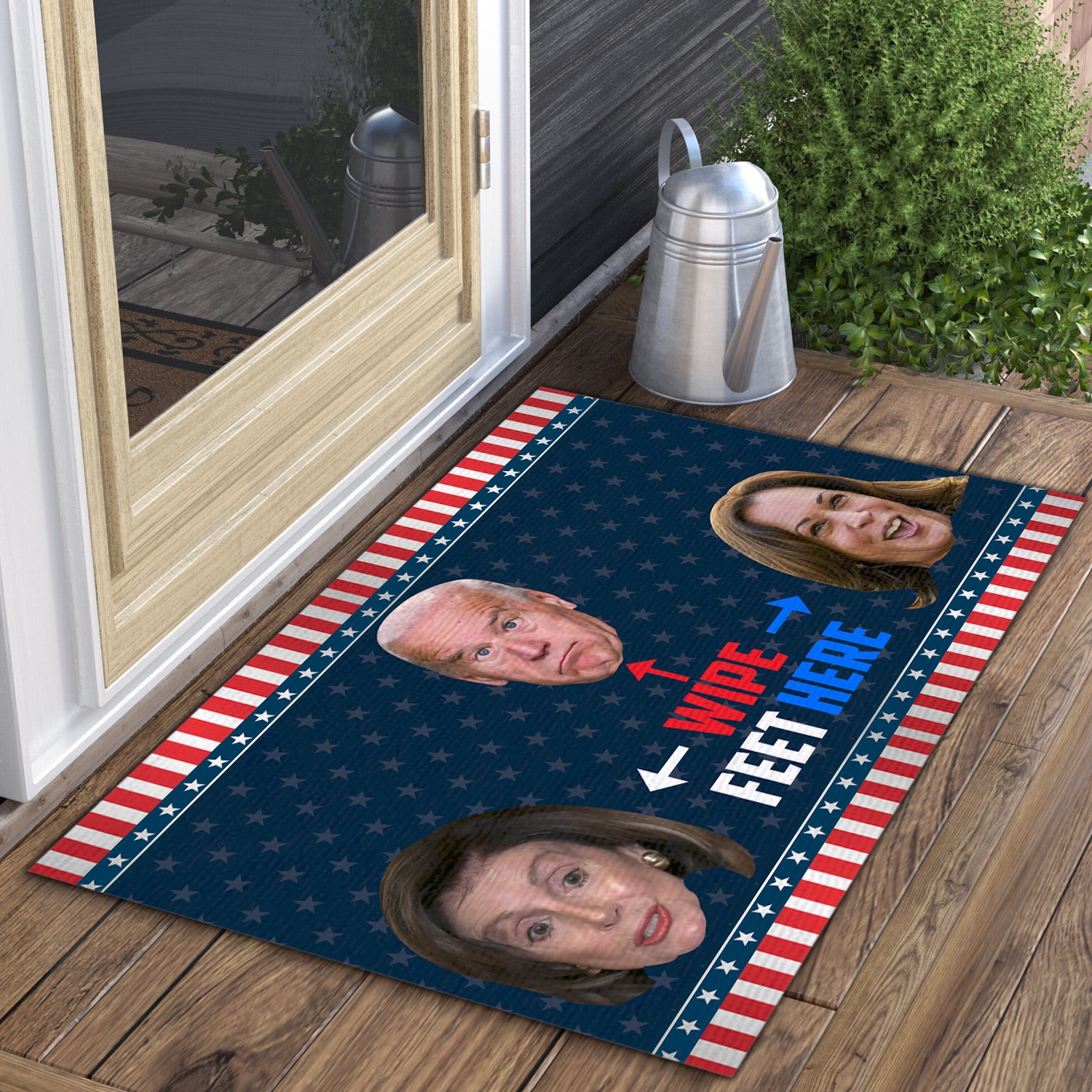 1LV. Wipe Your Feet Here 2 Doormat mockup 3