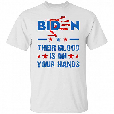Impeach Biden tee, White, Unisex T-Shirt