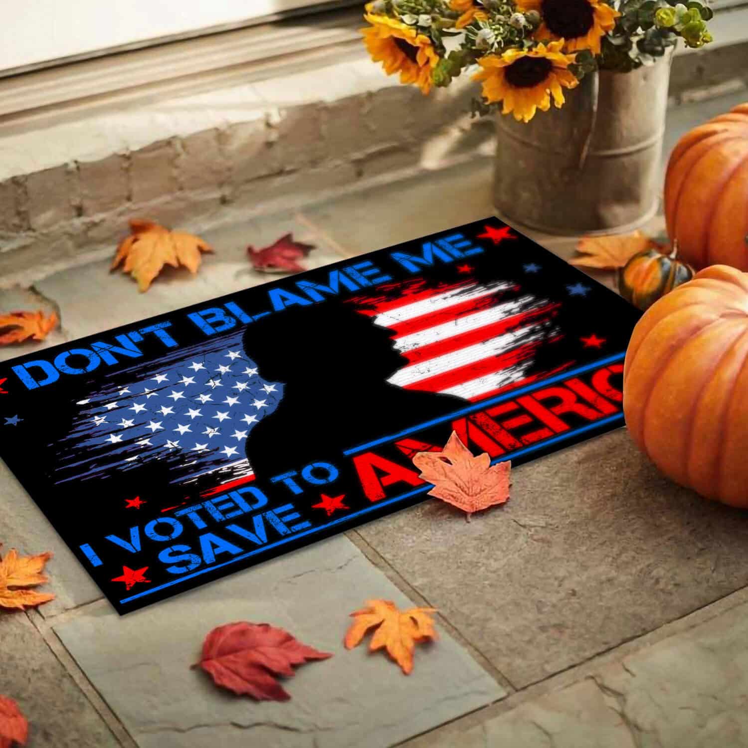 2TM. Dont Blame Me_doormat Doormat mockup 9