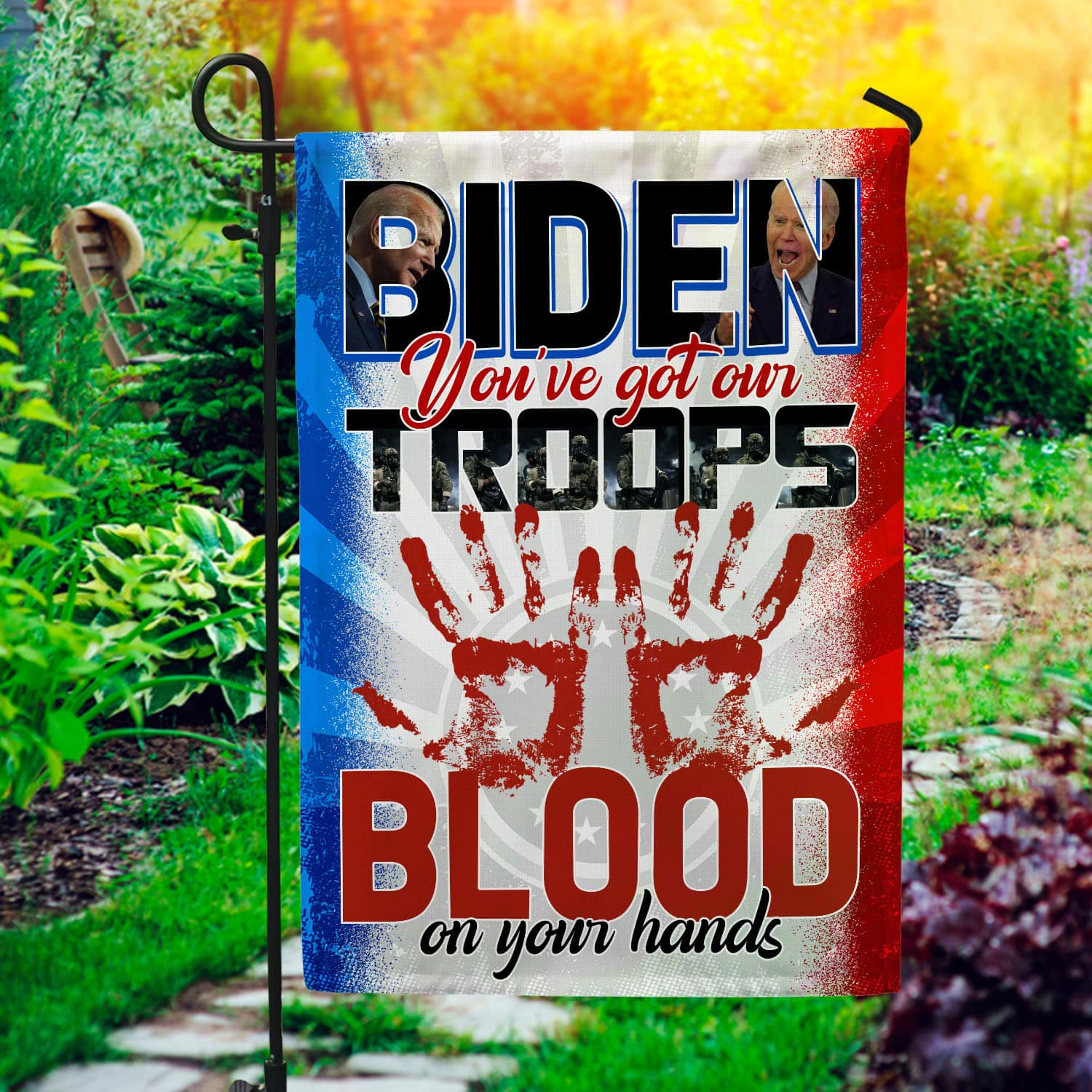 30x40 Garden Flag Mockup 1fx