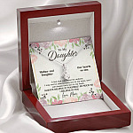 From Mom To My Daughter A Link That Can Never Be Undone I Believe In You Alluring Beauty Necklace From Mom To My Daughter A Link That Can Never Be Undone I Believe In You Alluring Beauty Necklace