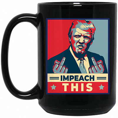 15 oz. Black Mug