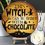 8Th. Bribed Witch Chocolate-doordign Door Sign Mockup 5
