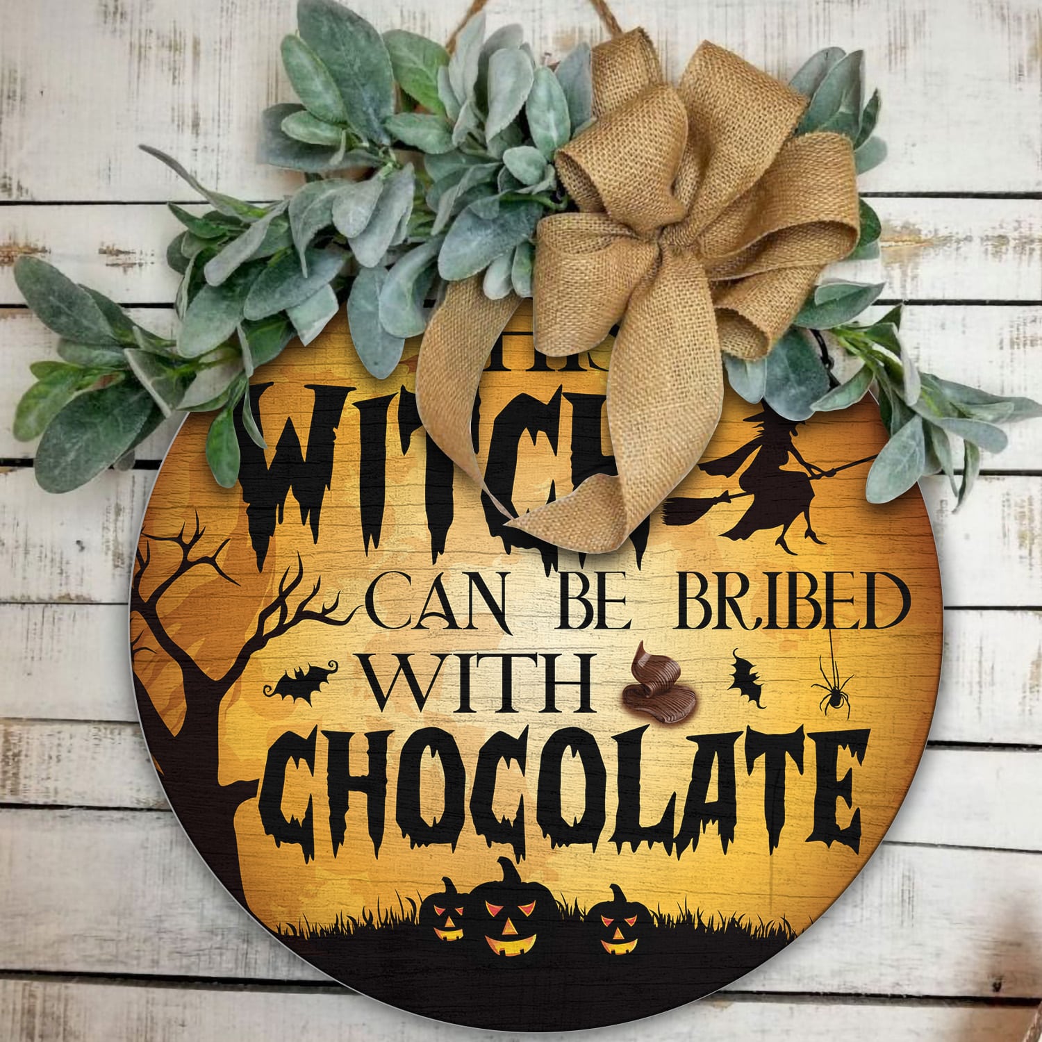 8Th. Bribed Witch Chocolate-doordign Door Sign Mockup 11
