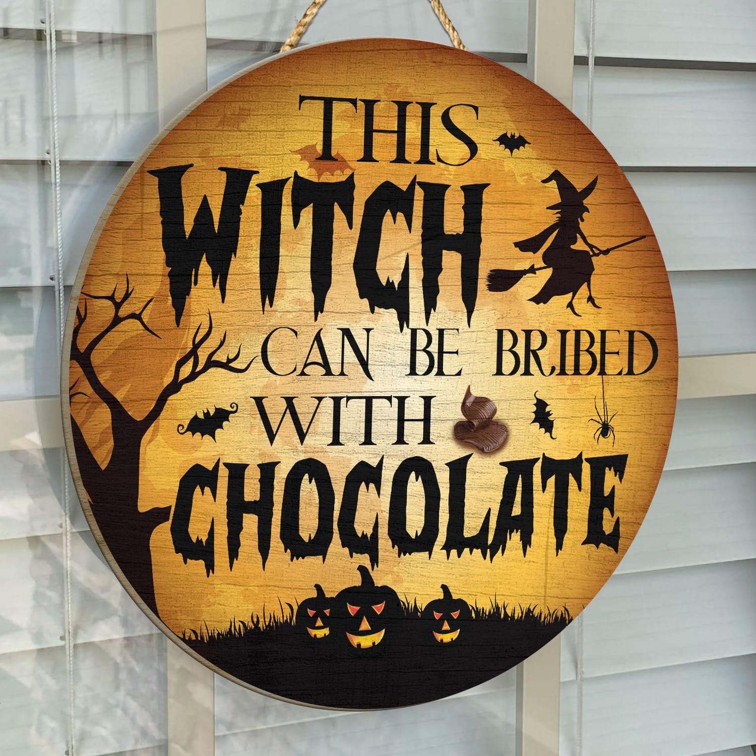 8Th. Bribed Witch Chocolate-doordign Door Sign Mockup 14