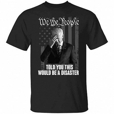 We The People Told You This Wop Shirt, Black, Unisex T-Shirt
