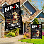 1TM ưu tiên. 13 Heroes Gone 30x40 Garden & House Mockup 3