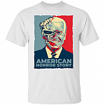 American Horror Joe TEE, White, Unisex T-Shirt