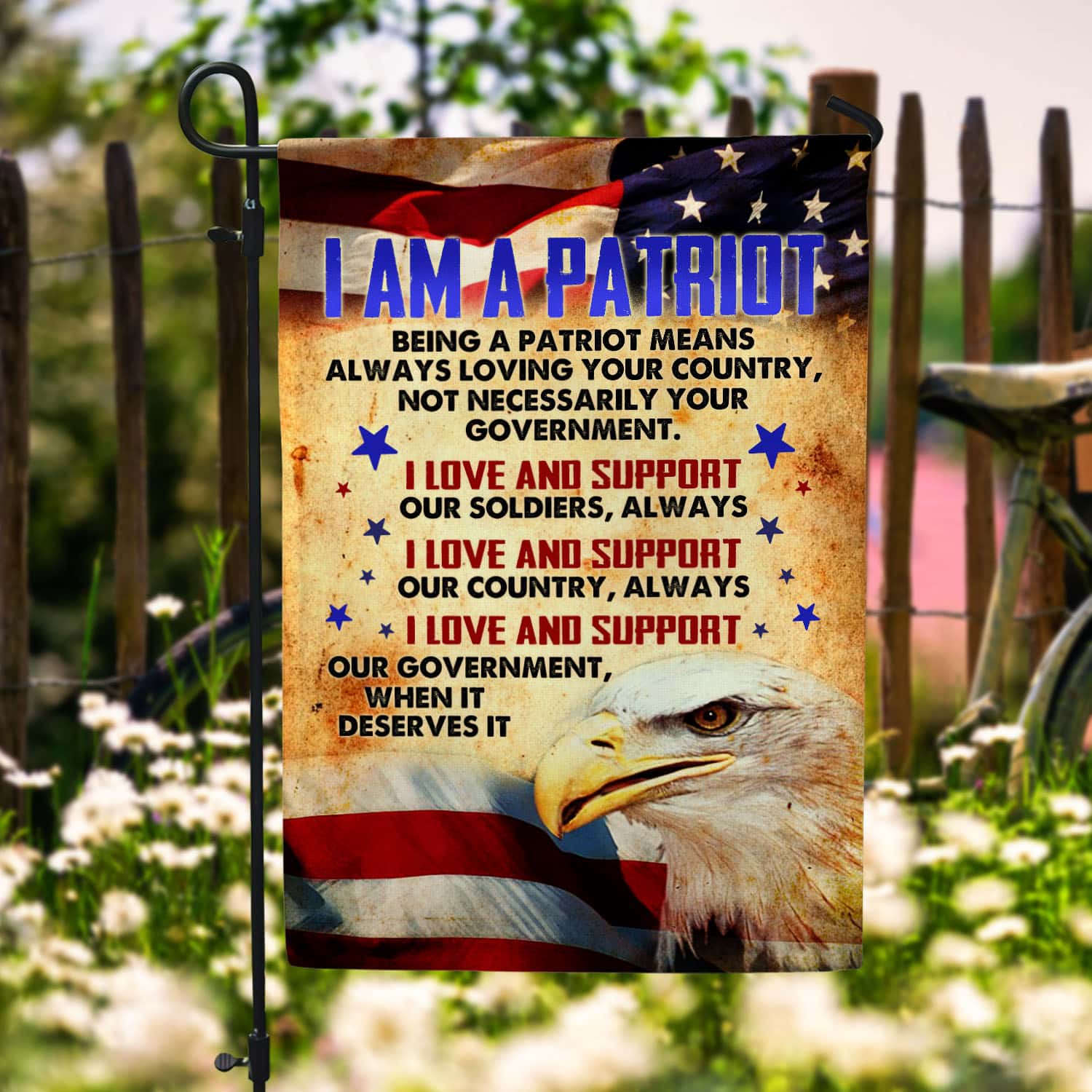 5O. A Patriot_30x40 Garden Flag Mockup 6