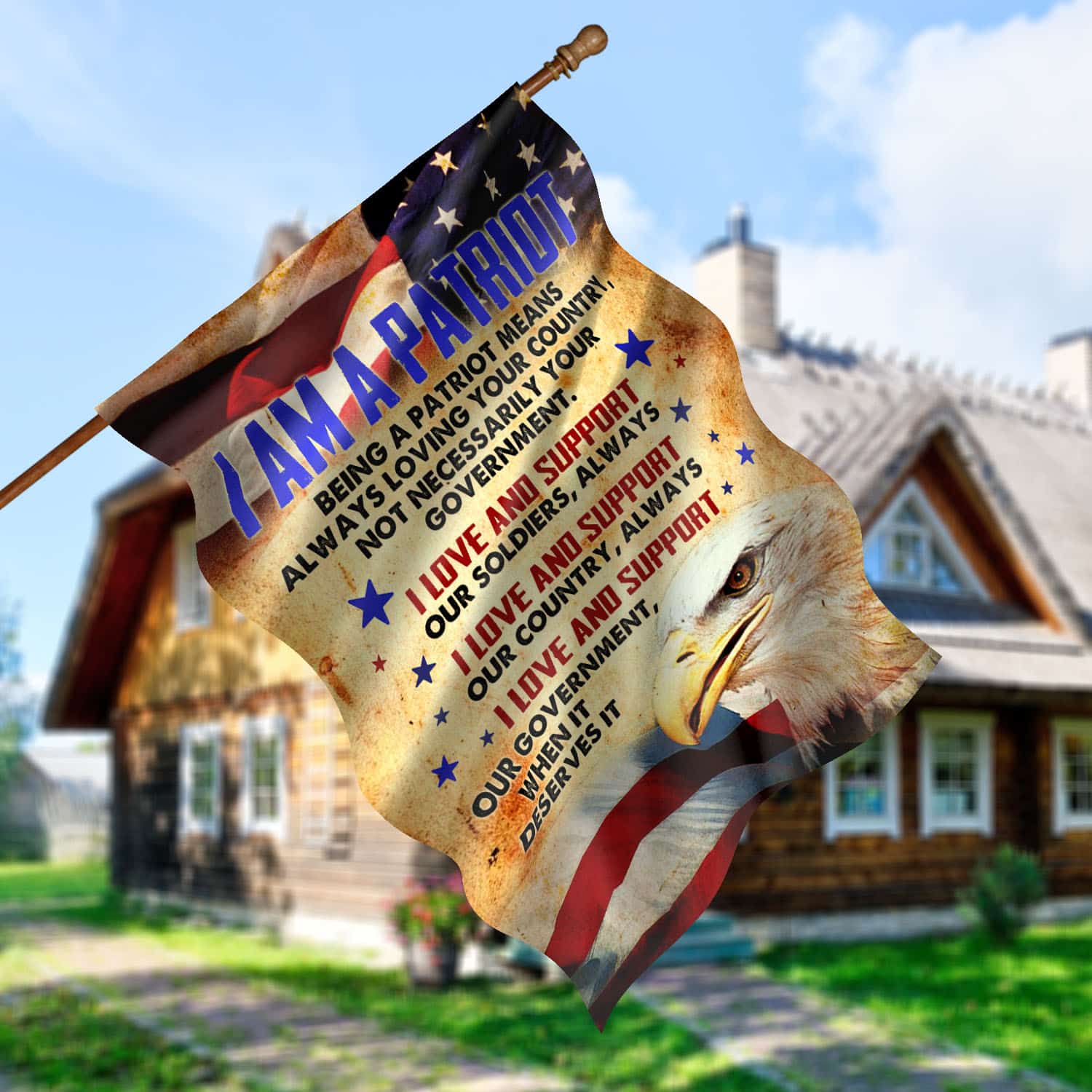 5O. A Patriot_30x40 House Flag Mockup 5