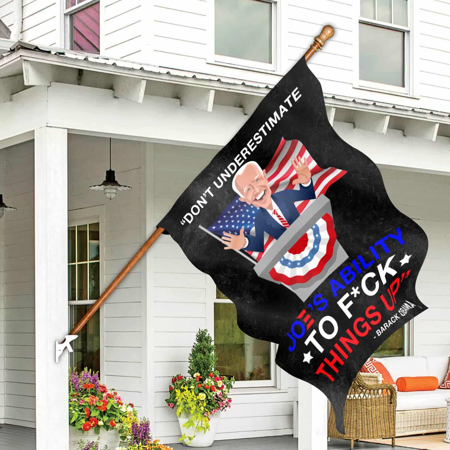 30x40 House Flag Mockup 7