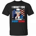 sucks, Black, Unisex T-Shirt