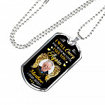 Personalized Photo I Will Carry You with Me Until I See You Again Angel Wings Memorial Dog Tag Pendant Necklace Personalized Photo I Will Carry You with Me Until I See You Again Angel Wings Memorial Dog Tag Pendant Necklace