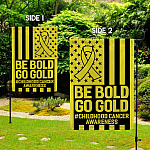 30x40 side 1 Garden Flag Mockup 2 Side