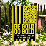 30x40 side 1 Garden Flag Mockup 6