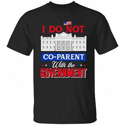 I Do Not Co-parent Tshirt, Black, Unisex T-Shirt
