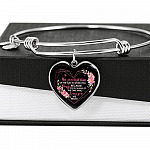 The Sweetest Time Of The Day Is When You Pray Heart Pendant Necklace