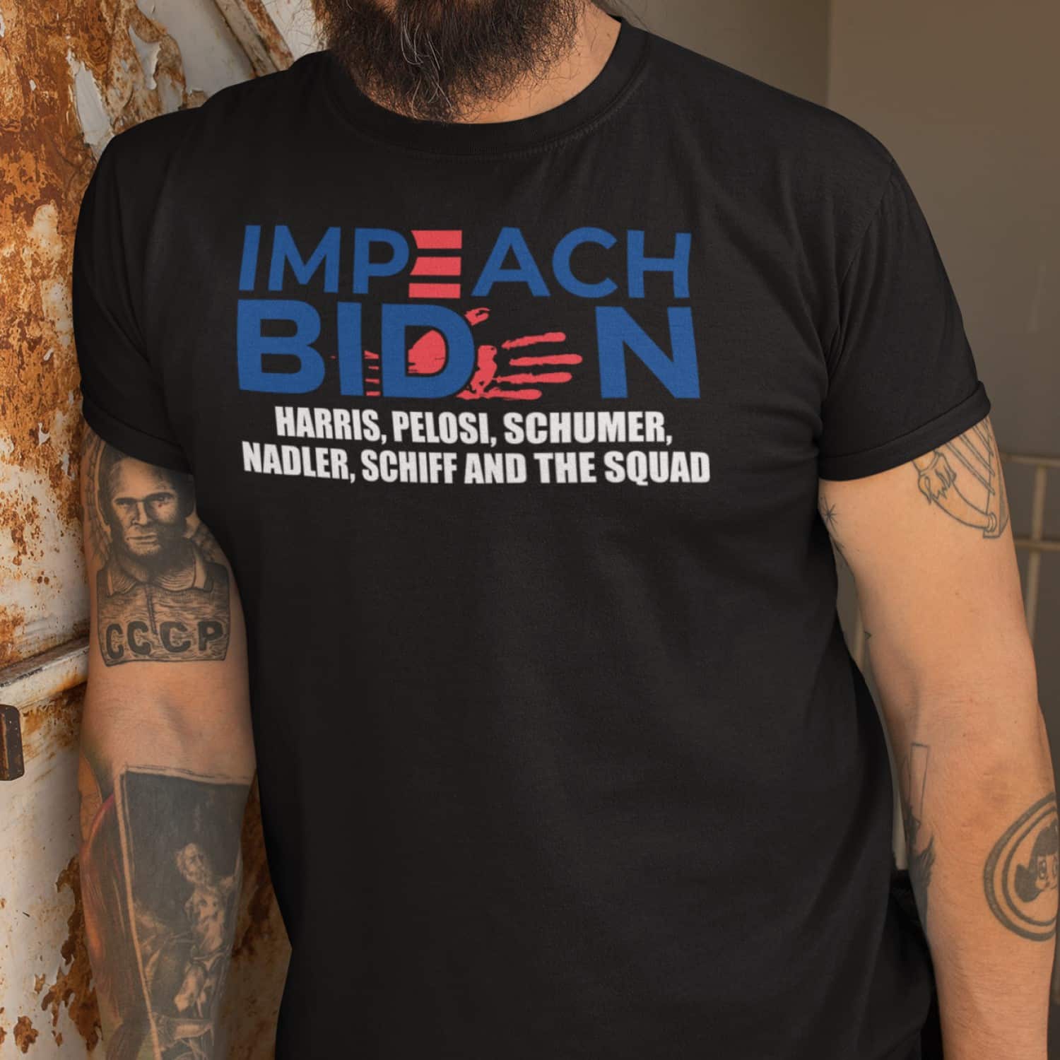 3NH. Uu tien. Impeach Biden Squads - TEE mk3