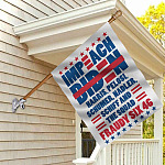 5KT. Impeach Biden Harris Pelosi-30x40 House Flag Mockup 2