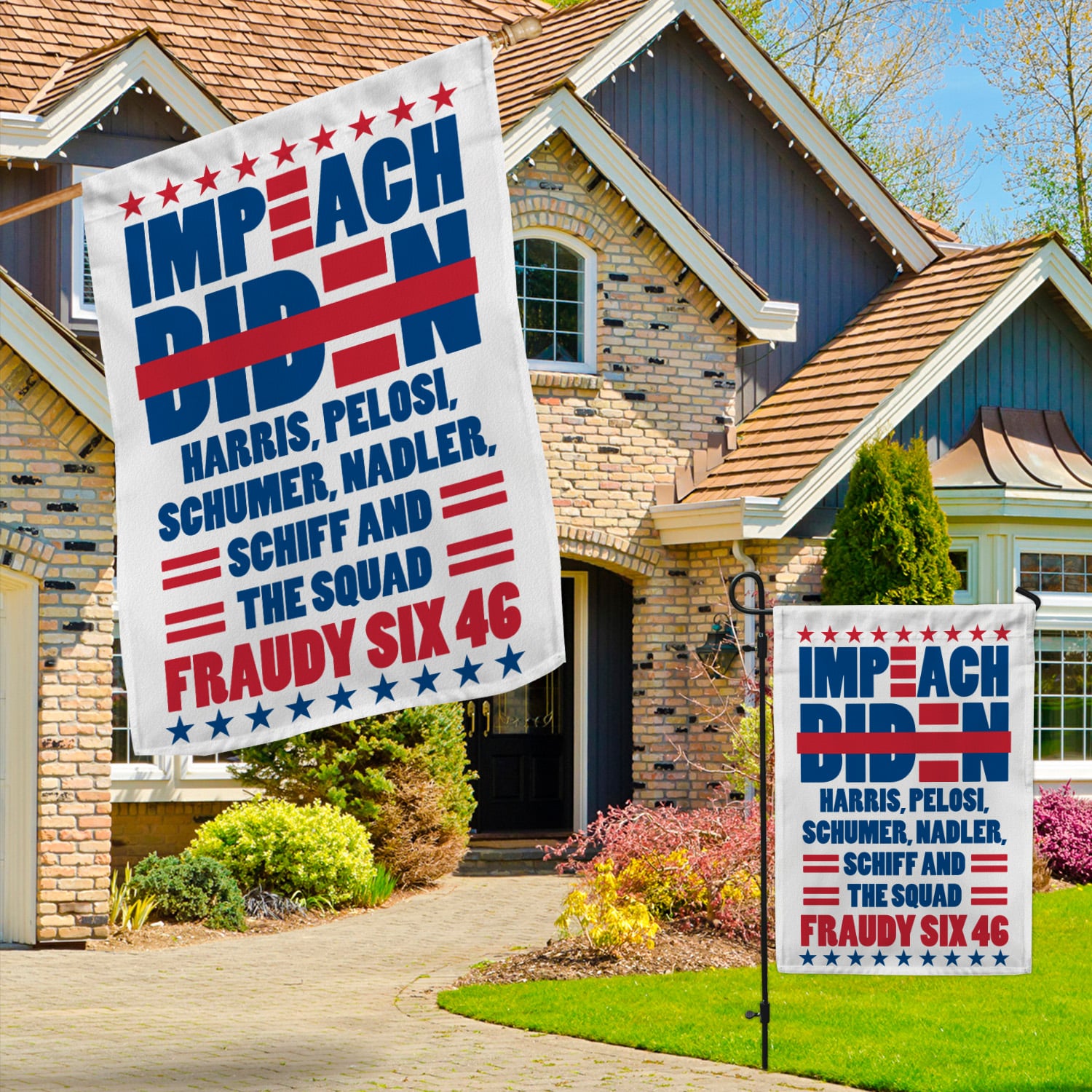 5KT. Impeach Biden Harris Pelosi-30x40 Garden & House Mockup 3