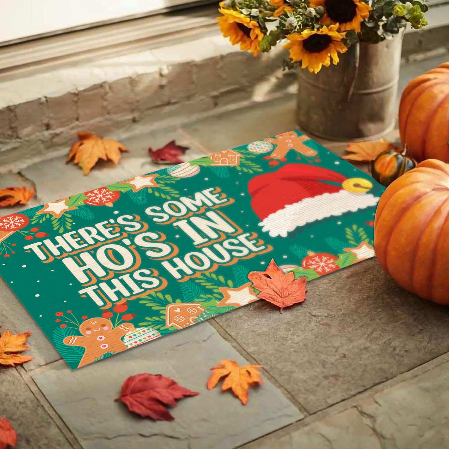 5O. Some Ho's Doormat (5) Doormat mockup 9
