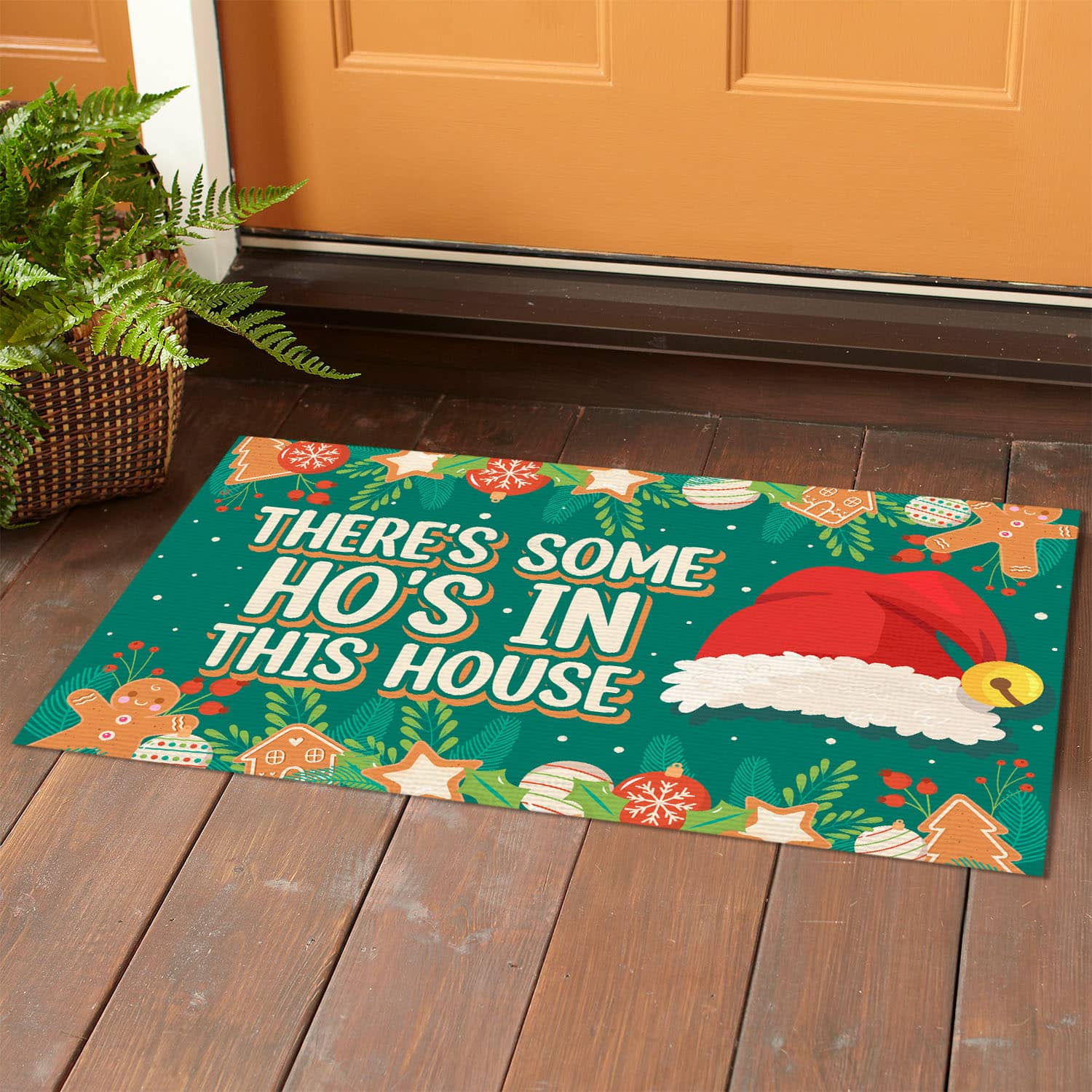 5O. Some Ho's Doormat (5) Doormat mockup 1