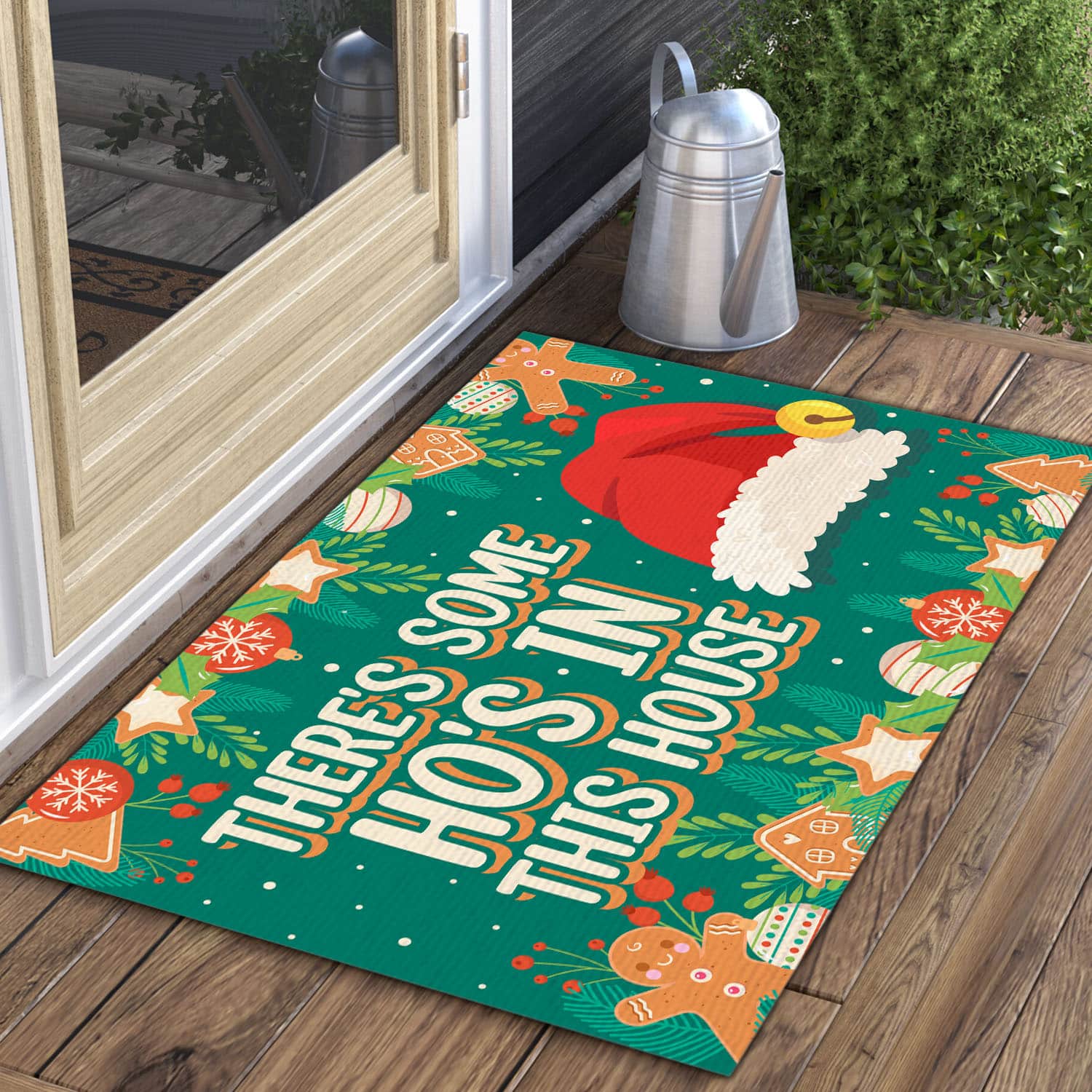 5O. Some Ho's Doormat (5) Doormat Mockup 3