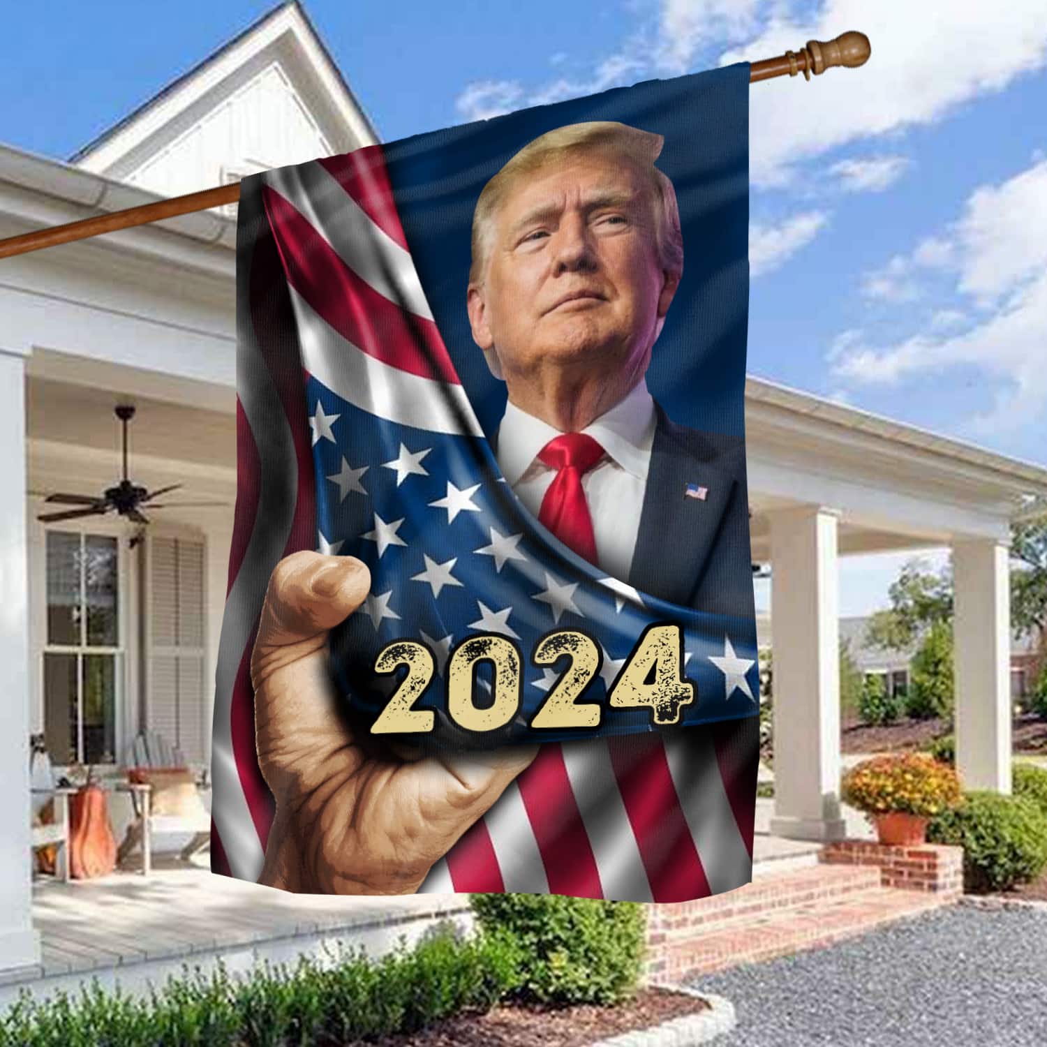 30x40-side1 House Flag Mockup 3