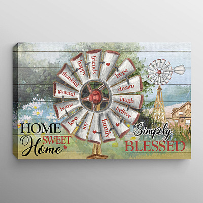 0.75'' Framed Canvas