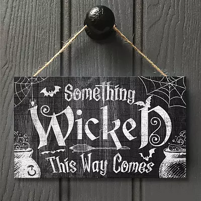 Wooden Door Sign