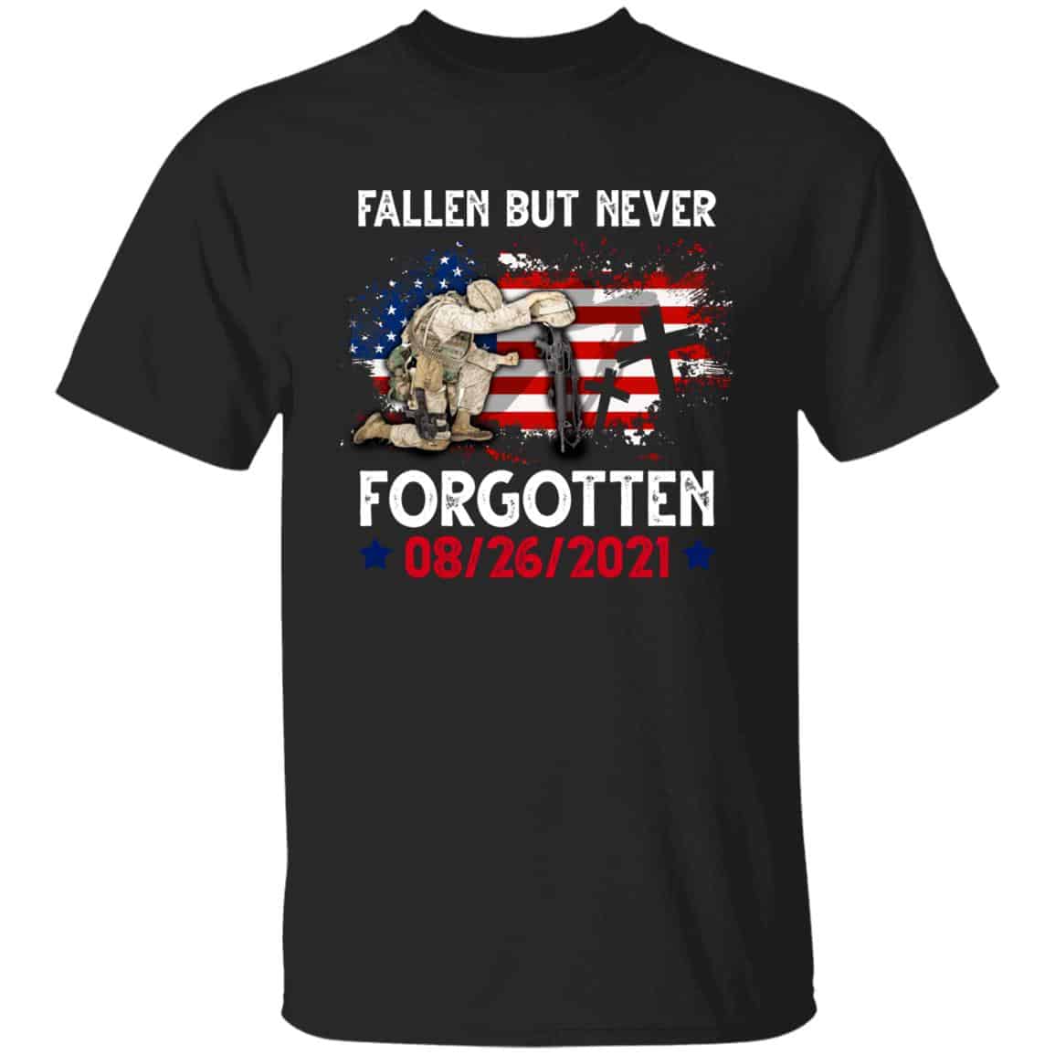 13 Heroes Fallen Tshirt, Black, Unisex T-Shirt