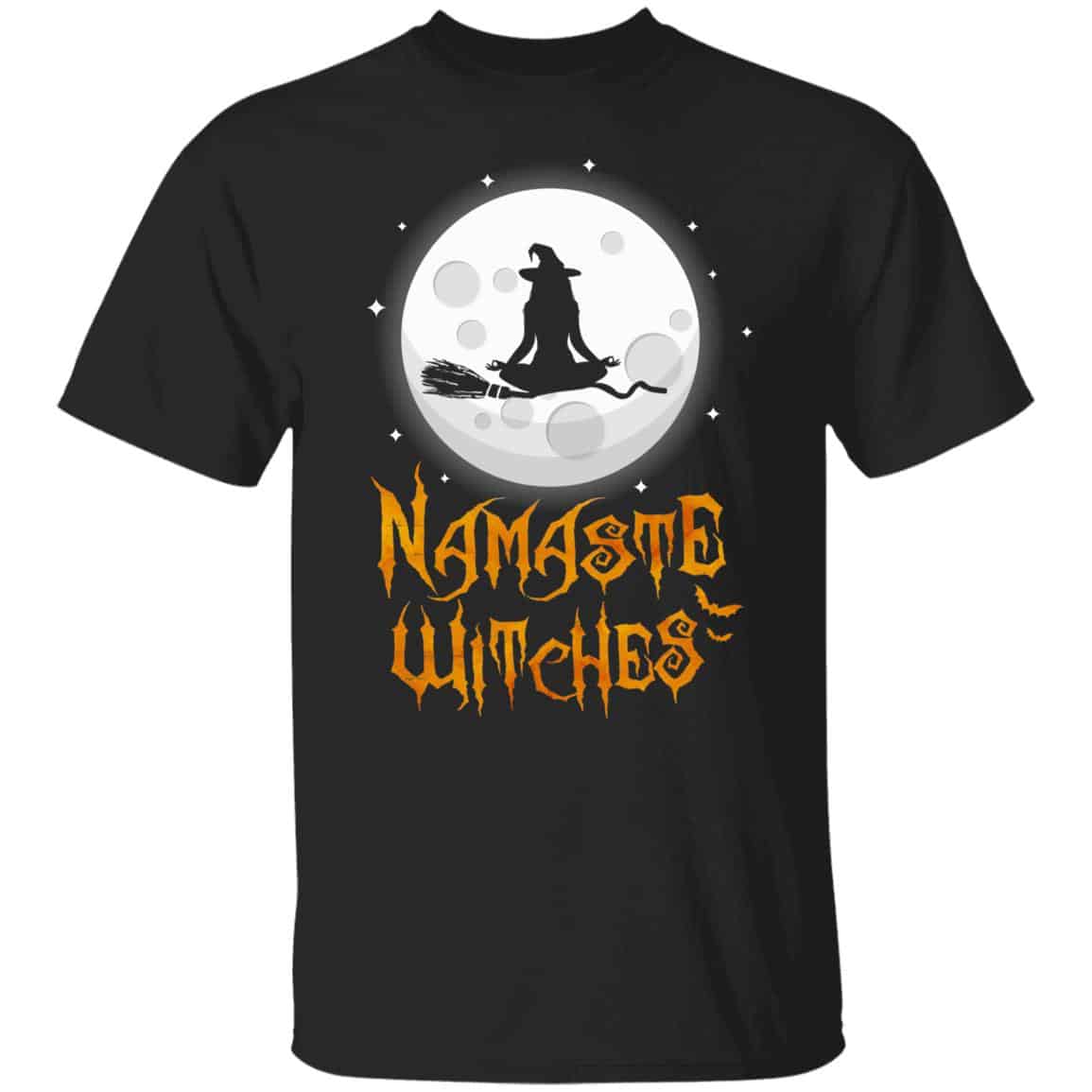 namaste, Black, Unisex T-Shirt