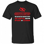 sensitive, Black, Unisex T-Shirt sensitive, Black, Unisex T-Shirt