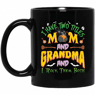 11 oz. Black Mug