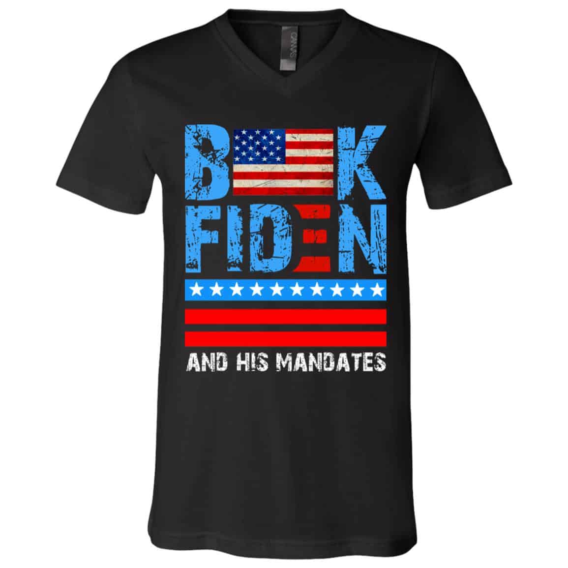 buck, Black, V-Neck T-Shirt buck, Black, V-Neck T-Shirt