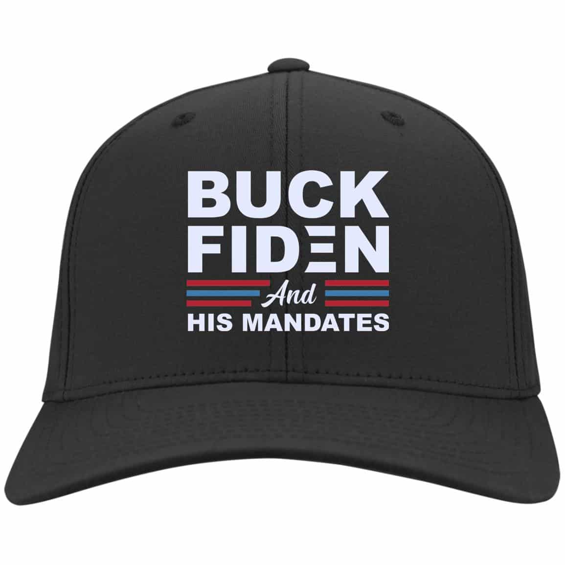 buck, Black, Twill Cap