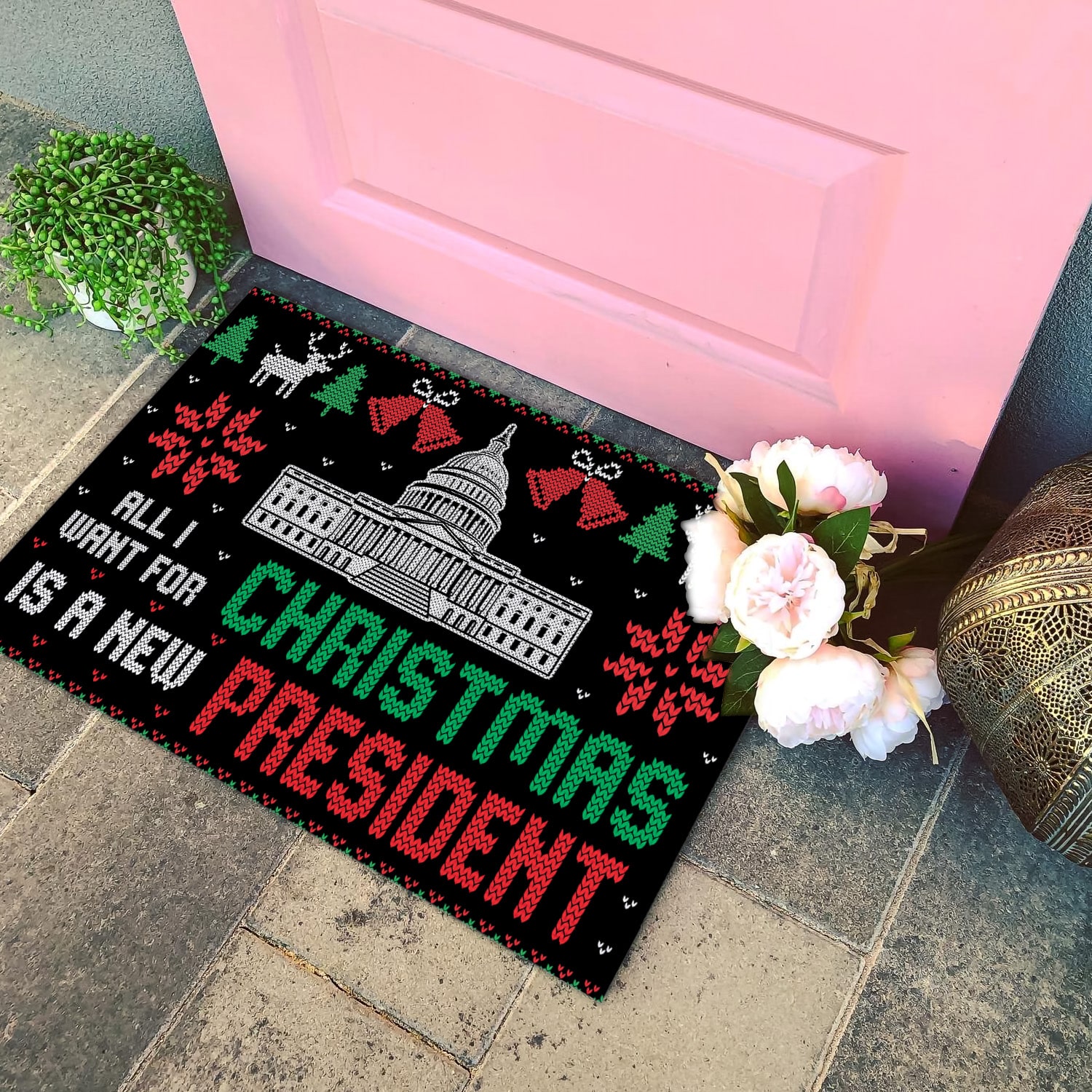 3NH. New President Doormat (5) Doormat mockup 4