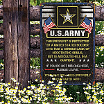7KNG. Property Army (6) Metal Sign Mockup 10