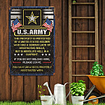 7KNG. Property Army (6) Metal Sign Mockup 12