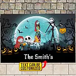 Personalized Family Name Nightmare Family Doormat-Outdoor Indoor Doormat